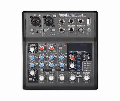 AuraSonics K4 компактный микшерный пульт в Сатке