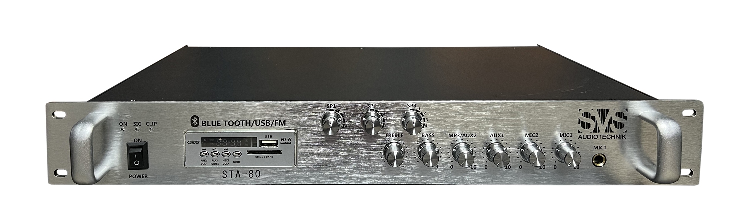 SVS Audiotechnik STA-80 Микшер-усилитель для систем Public Address в Сатке