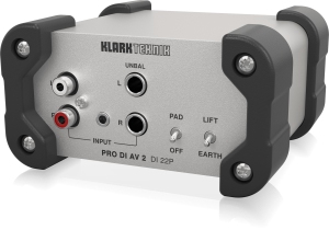 Klark Teknik DI 22P пассивный стерео директ-бокс в Сатке