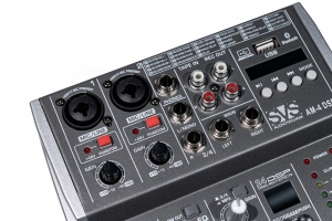 SVS Audiotechnik mixers AM-4 DSP Аналоговый микшерный пульт, 4-канала в Сатке